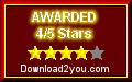 4 stars from Download2you