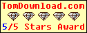 5 Stars from TomDownloads