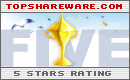 5stars from TopShareware