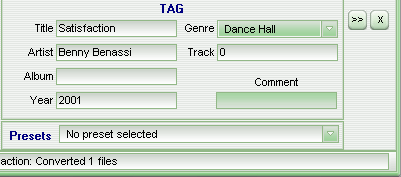 4Musics Multiformat Converter TAG Editor
